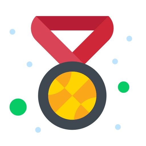 médaille Flatart Icons Flat Icône
