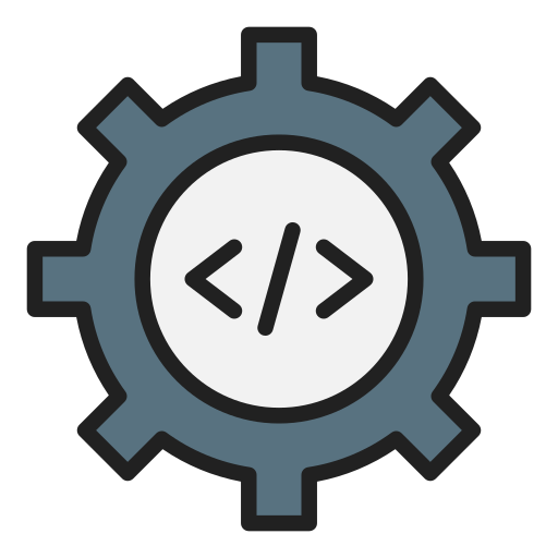 code Generic Outline Color icon