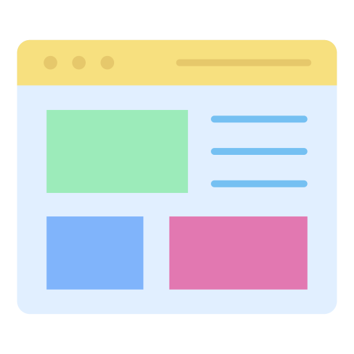 diseño de páginas web Generic Flat icono