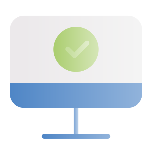 monitor Generic Flat Gradient icono