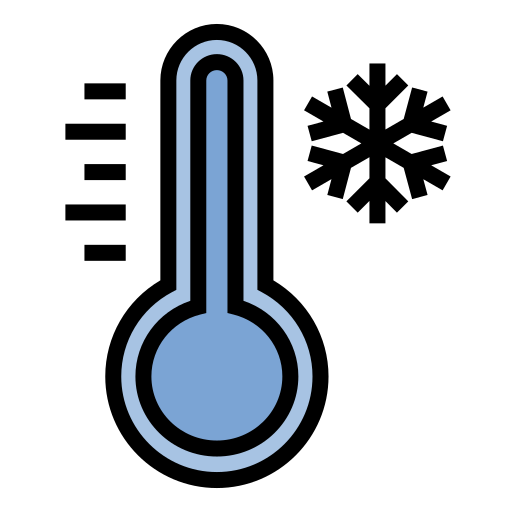 寒い Generic Outline Color icon