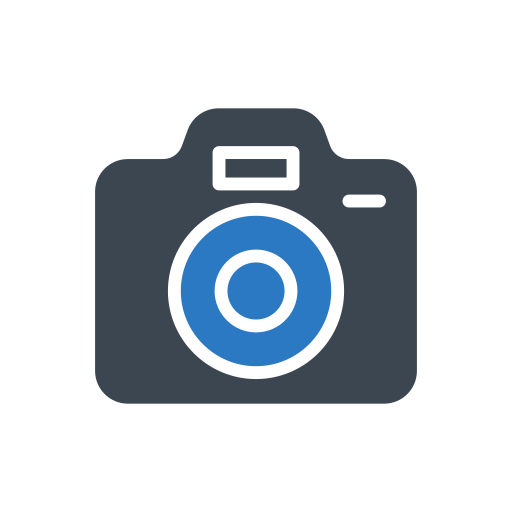 fotocamera Generic Blue icona