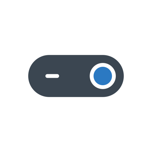 botão Generic Blue Ícone
