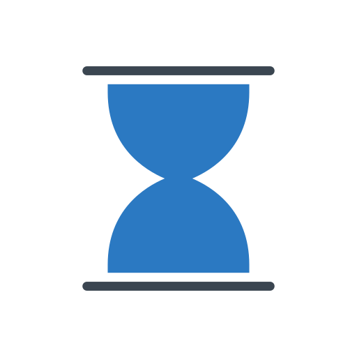 horloge de sable Generic Blue Icône