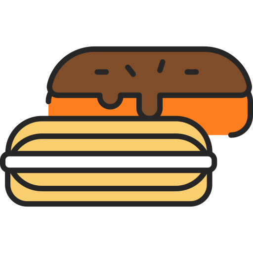 eclair Generic Outline Color icon