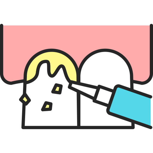 Dental cleaning Generic Outline Color icon