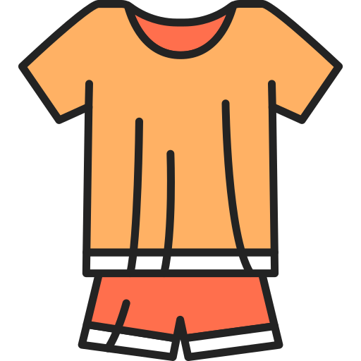 pyjama Generic Outline Color icon