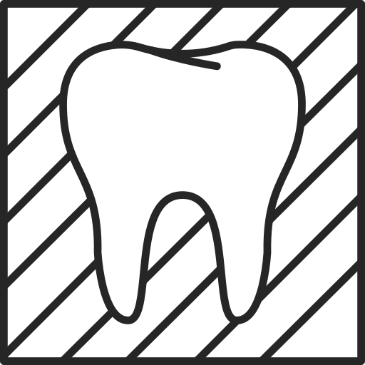 dents Generic Outline Color Icône