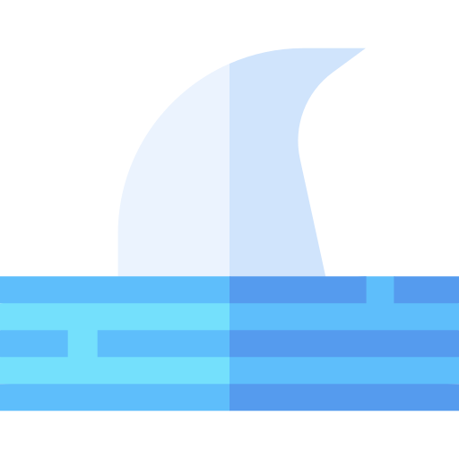 Shark Basic Straight Flat icon