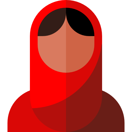Afghan Basic Straight Flat icon