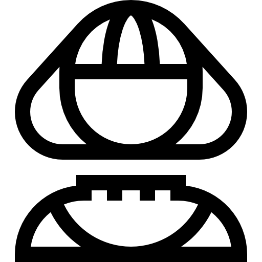 groenlandés Basic Straight Lineal icono