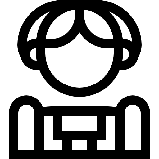 niemiecki Basic Straight Lineal ikona