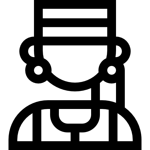 estoński Basic Straight Lineal ikona