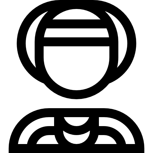 afrikaanse Basic Straight Lineal icoon