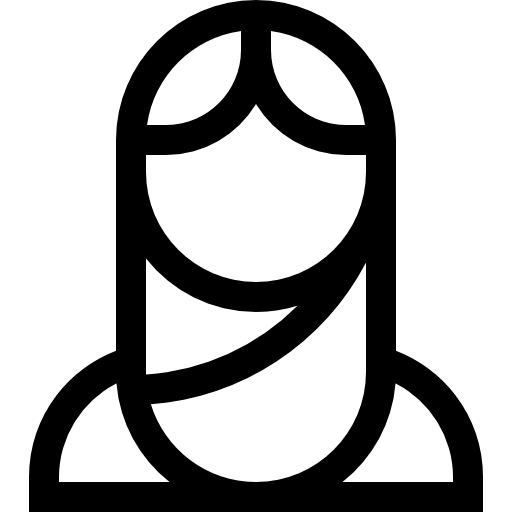 afgano Basic Straight Lineal icono