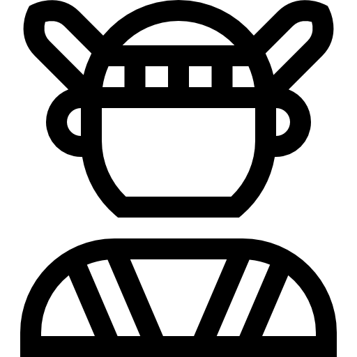 대만인 Basic Straight Lineal icon