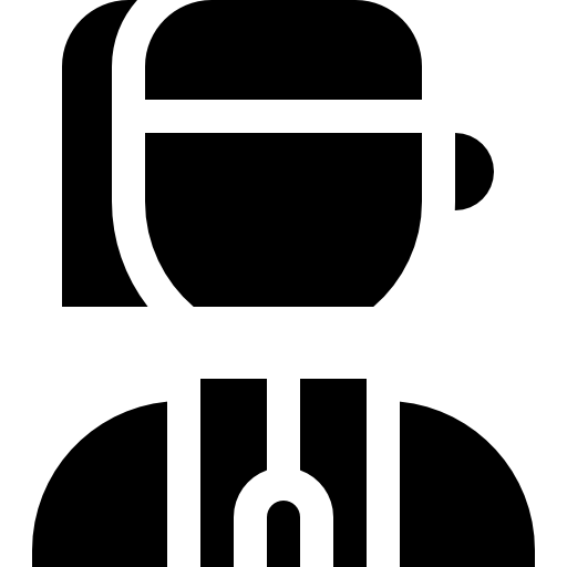 ucranio Basic Straight Filled icono