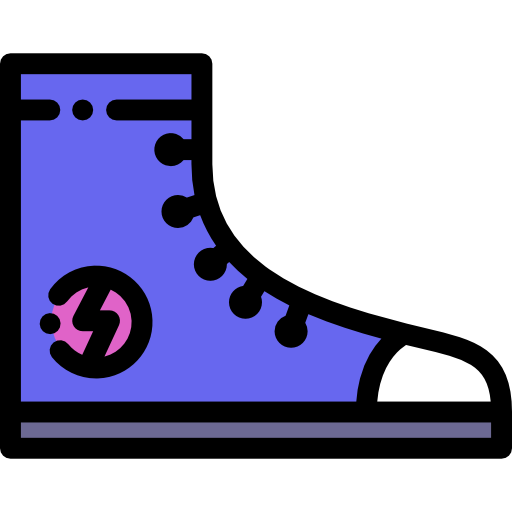 sportschuhe Detailed Rounded Lineal color icon