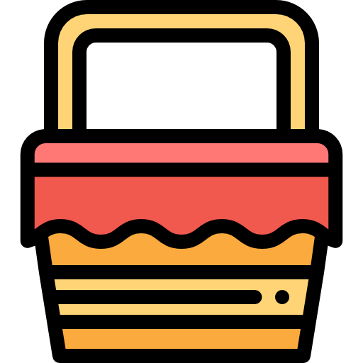 Picnic Detailed Rounded Lineal color icon