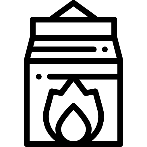 石炭 Detailed Rounded Lineal icon