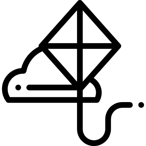 凧 Detailed Rounded Lineal icon