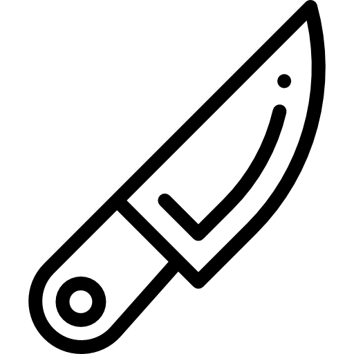 ナイフ Detailed Rounded Lineal icon