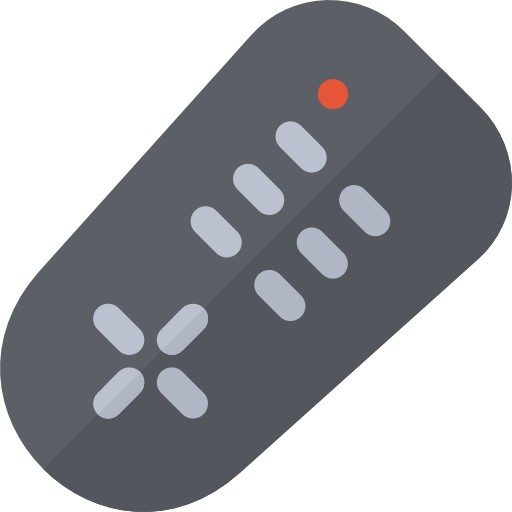 Remote Basic Rounded Flat icon