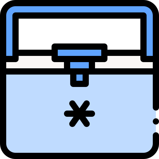 pudełko na lód Detailed Rounded Lineal color ikona