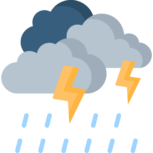 Rain Special Flat icon