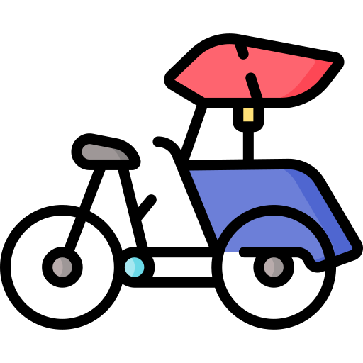 Pedicab Special Lineal color icon