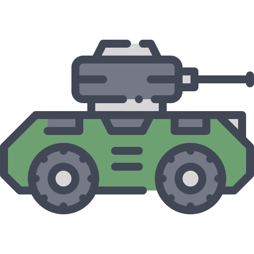 gepanzertes fahrzeug Generic Outline Color icon