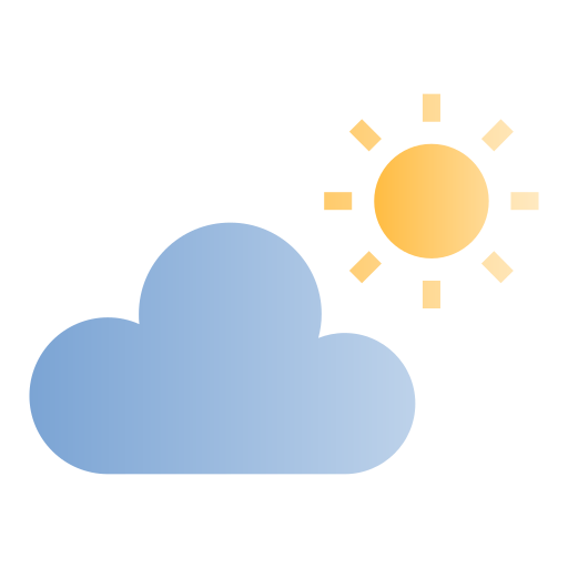 Sunny Generic Flat Gradient icon