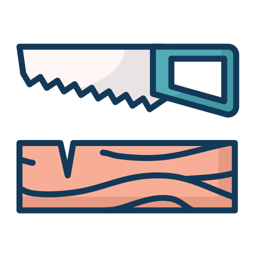 Saw tool Generic Outline Color icon
