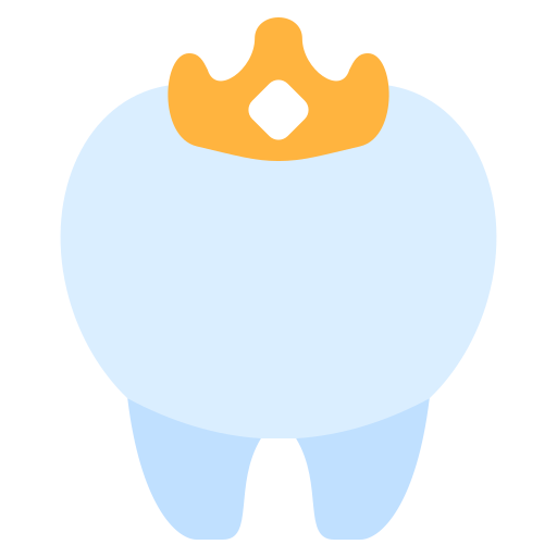 Зубная коронка Generic Flat иконка