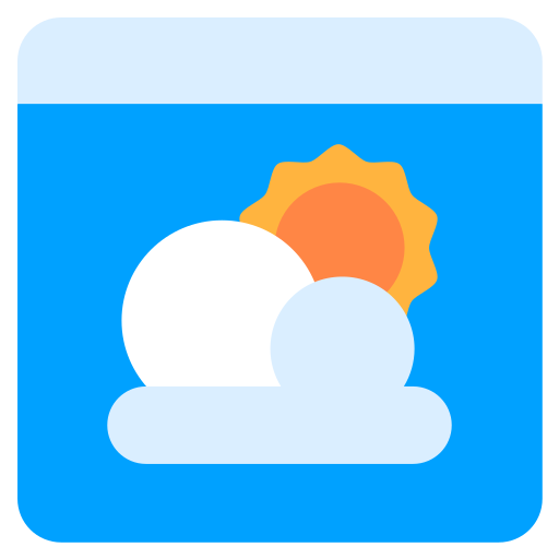 applicazione meteo Generic Flat icona