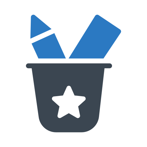 papelería Generic Blue icono