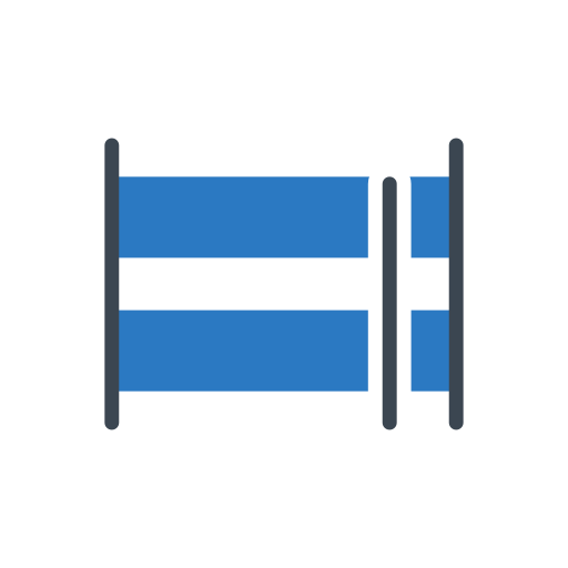 Double bed Generic Blue icon