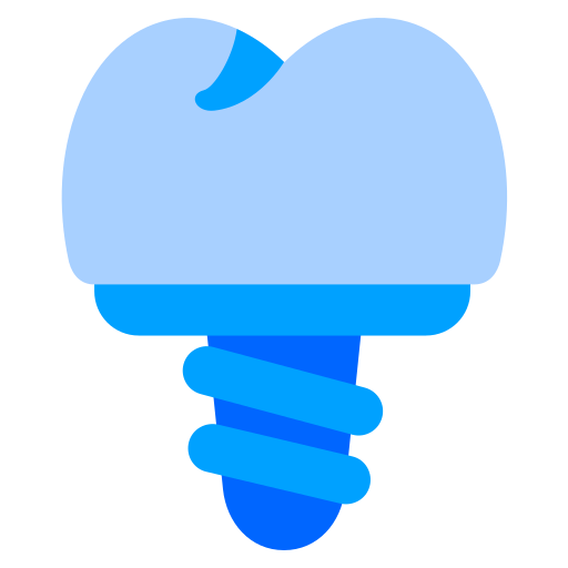 implante dental Generic Blue icono