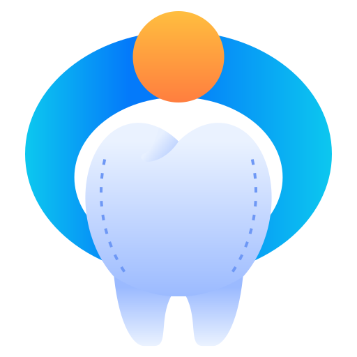 extracción dental Generic Flat Gradient icono