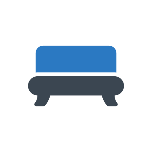 sofá-cama Generic Blue Ícone