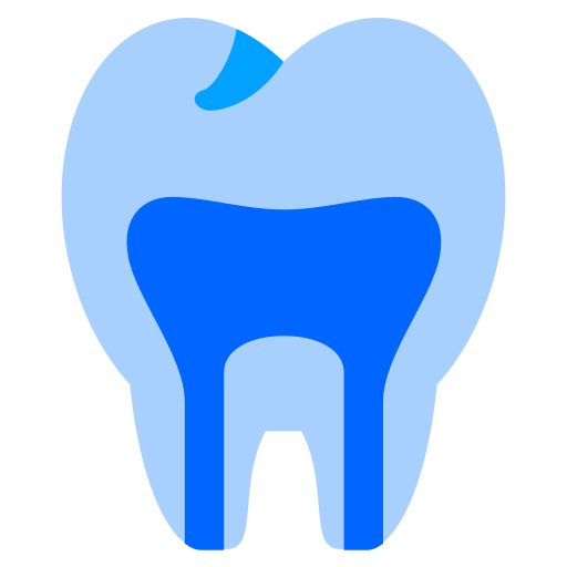 歯根管 Generic Blue icon