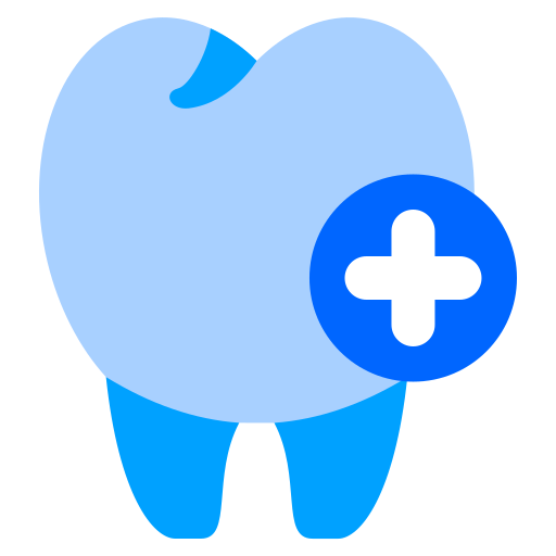 Tooth Generic Blue icon