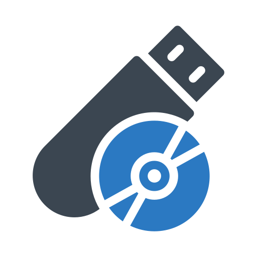 almacenamiento de datos Generic Blue icono