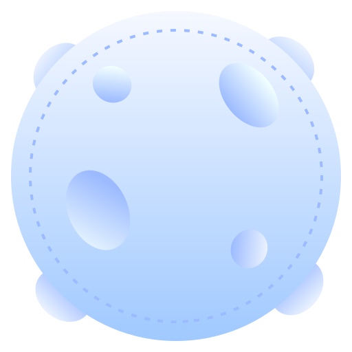 보름달 Generic Flat Gradient icon