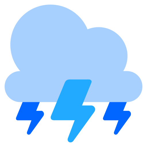 Thunderbolt Generic Blue icon