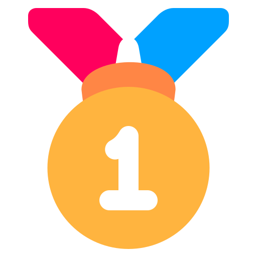 Gold medal Generic Flat icon