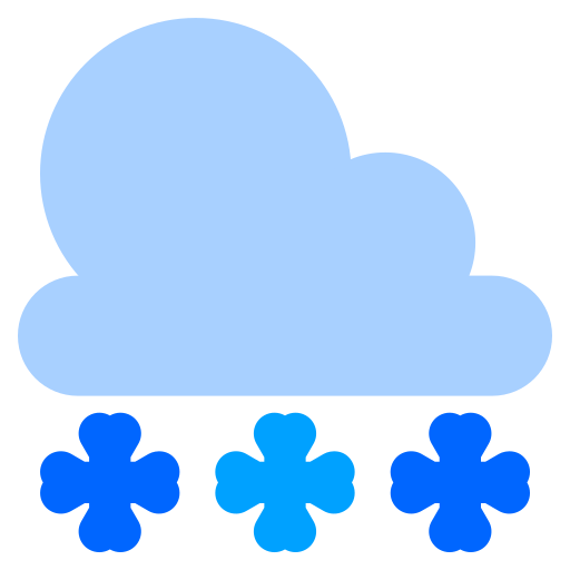 nieve Generic Blue icono
