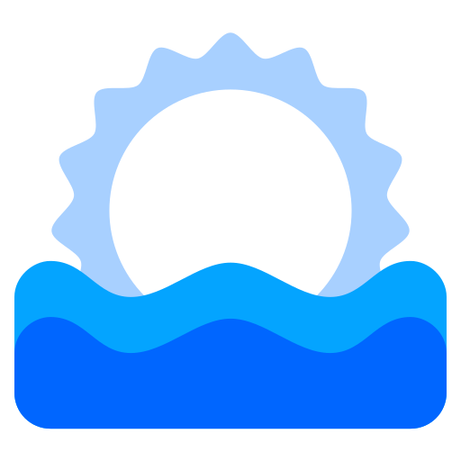 Sunset Generic Blue icon