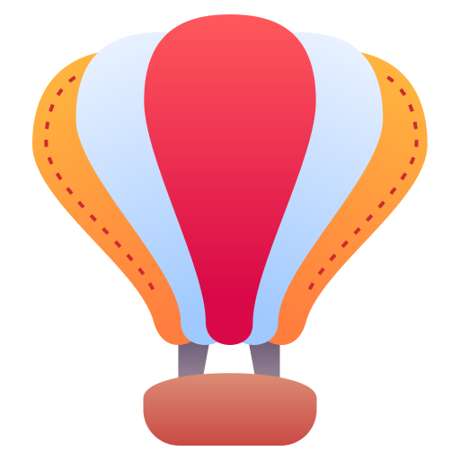 heißluftballon Generic Flat Gradient icon