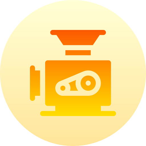 Grinder Basic Gradient Circular icon